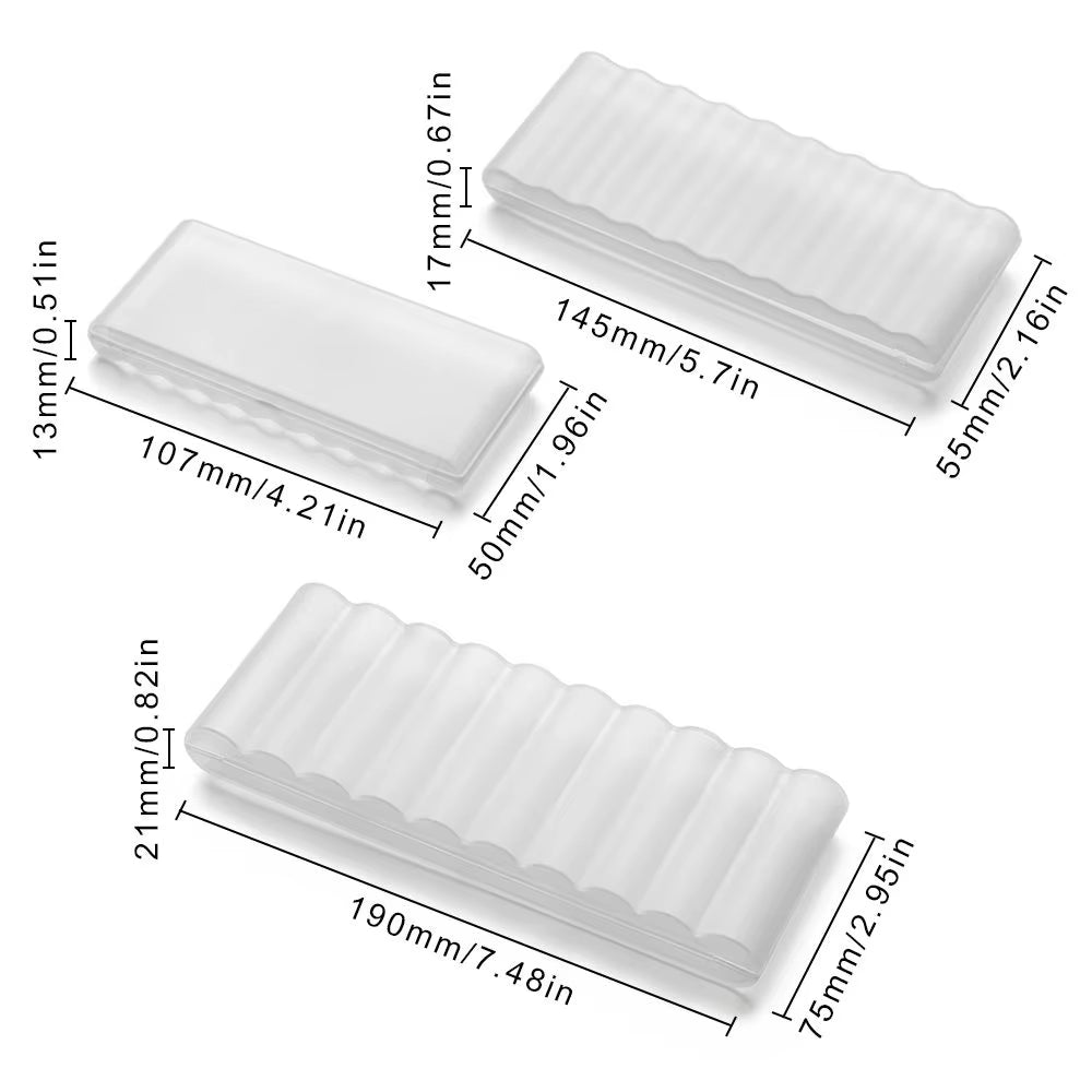 10 Slot Plastic Hard Container Case Battery Storage Box for AAA/AA/18650 Battery Organizer Accessories
