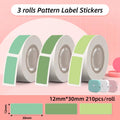 Q30 Label Printer Mini Printer Pocket Thermal Label Maker Wireless Sticker Pocket Portable Printer Various Label Paper